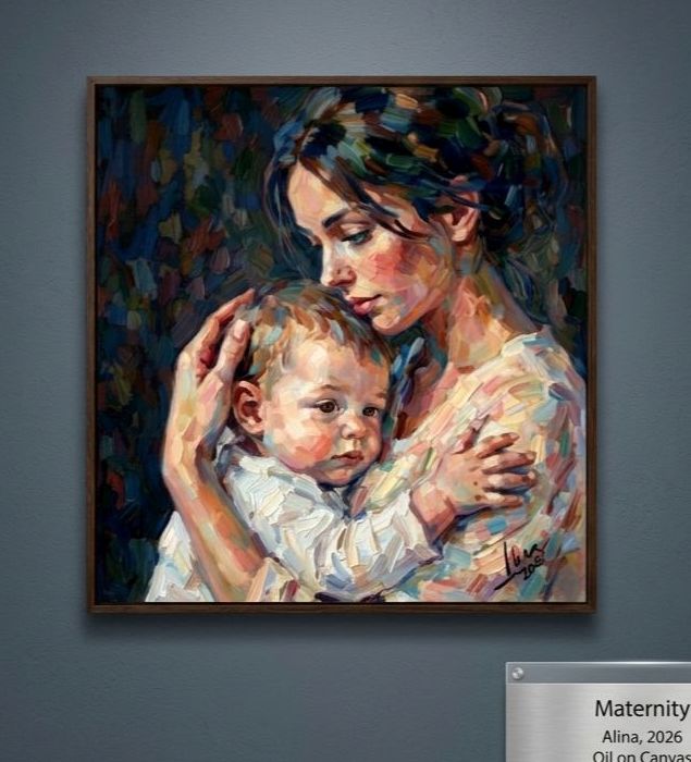 ArteDiAlina.com painting: Maternity ..